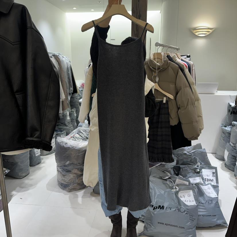 AVECNOUS東大門㊣實拍女裝新款熱賣職業25秋冬時尚真品連衣裙AVECNOUS連衣裙