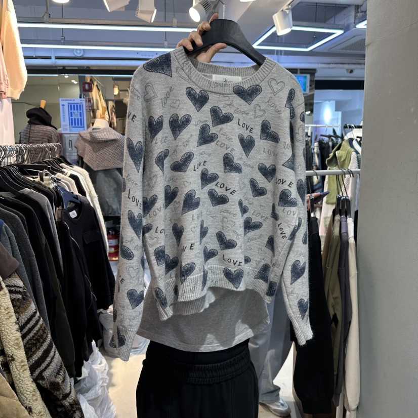 BAKHA-衣服東大門㊣直郵女裝新款25秋冬時尚人氣真品熱賣衛衣BAKHA衛衣