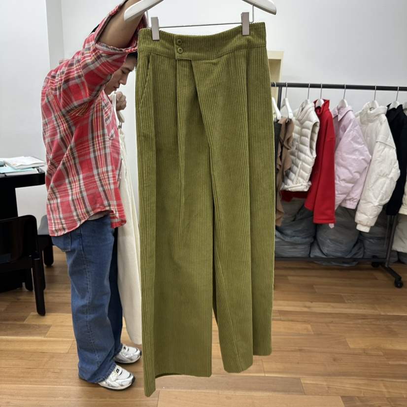 MYNAMEIS東大門㊣實拍女裝新品25秋冬人氣休閑熱賣職業休閑褲MYNAMEIS休閑褲