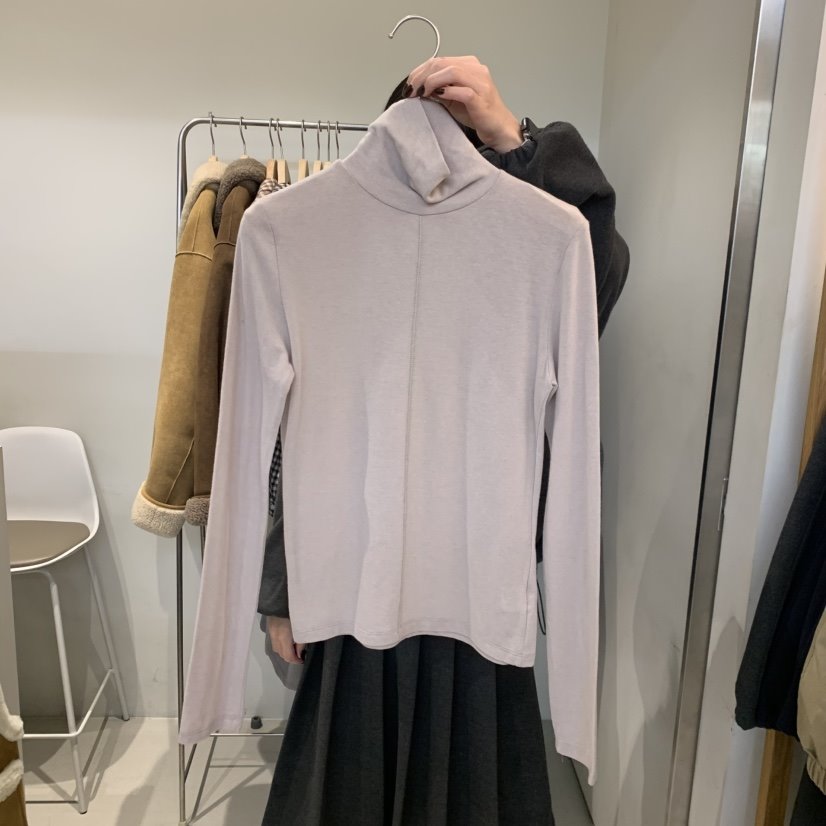 OUTRENE韓國代購㊣女士新款人氣25秋冬職業時尚熱賣長袖T恤OUTRENE長袖T恤