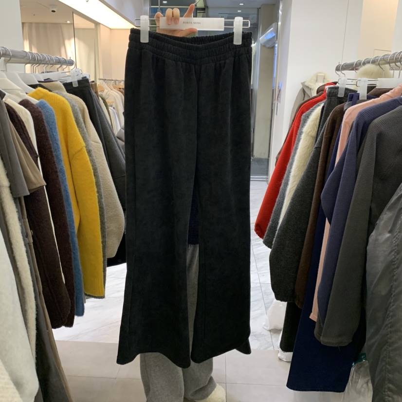 PORTS MOSS韓國代購㊣女士新品職業25秋冬休閑褲燈芯絨條紋PORTS MOSS休閑褲