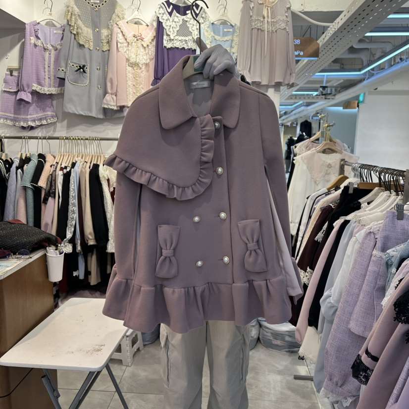 PAPA東大門㊣直郵女裝新品25秋冬休閑熱賣人氣職業時尚夾克PaPa/HALMADE夾克