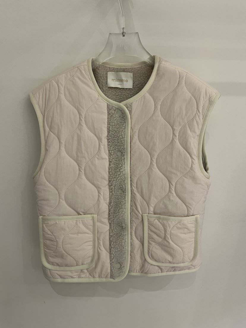 MIMME東大門㊣代購女裝新品人氣25秋冬時尚推薦職業馬甲絎縫MIMME馬甲