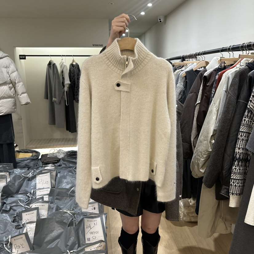 WINSOME韓國直郵㊣女士新款推薦時尚職業休閑熱賣25秋冬針織衫WINSOME針織衫