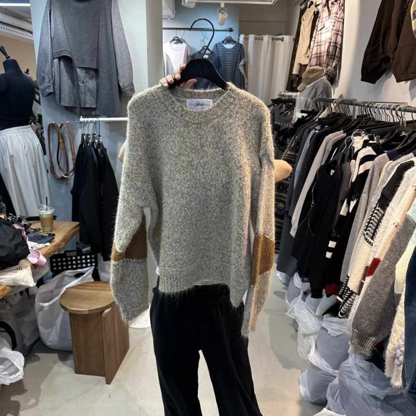 BAKHA-衣服韓國直郵㊣女士新品時尚熱賣推薦25秋冬人氣毛衣BAKHA毛衣