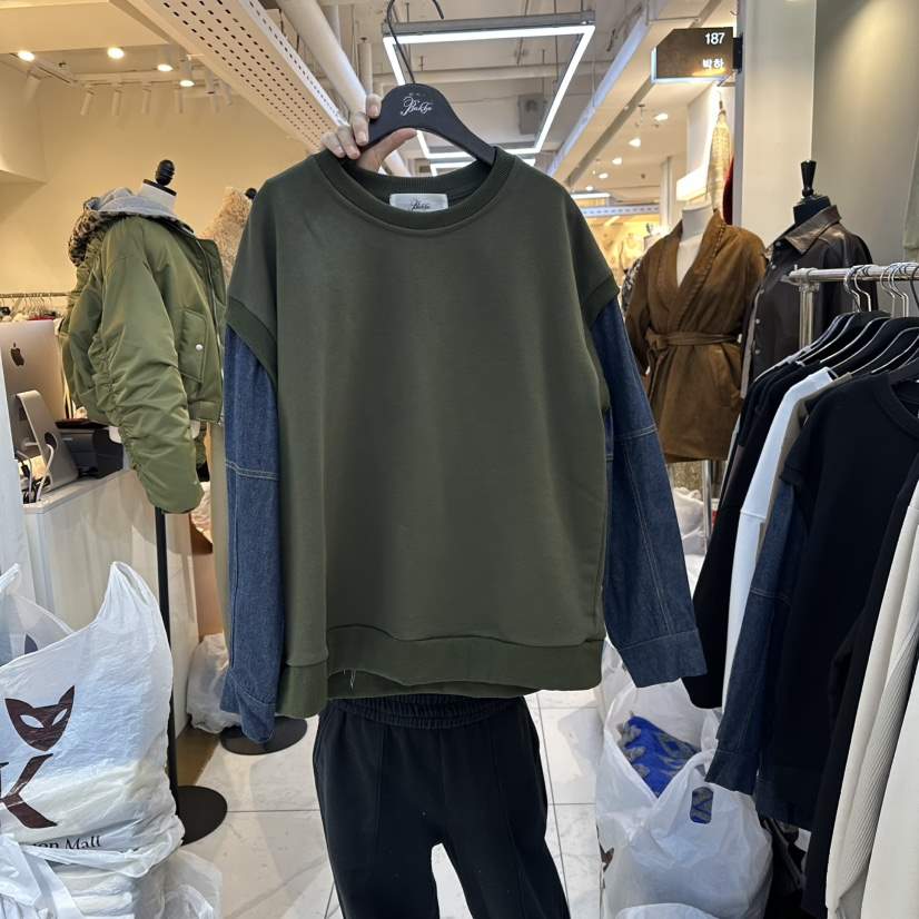 BAKHA-衣服東大門㊣代購女裝新款推薦熱賣時尚職業長袖T恤BAKHA長袖T恤