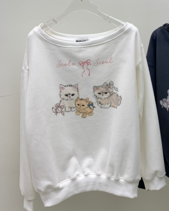 SEOLO東大門㊣代購女裝新品25秋冬人氣職業休閑時尚推薦衛衣Seolo seoul衛衣