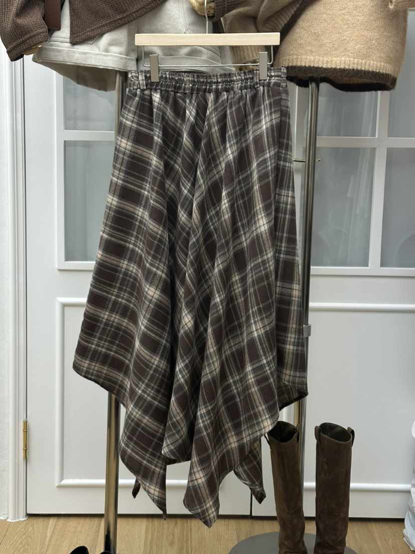 RE:FRESH-L東大門㊣代購女士新款時尚休閑25秋冬推薦人氣長裙RE:FRESH長裙