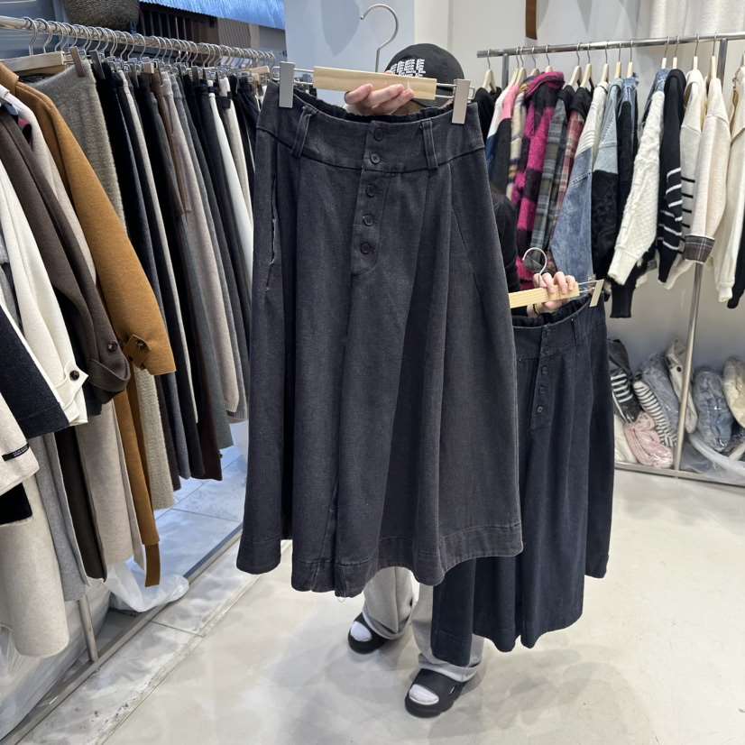 HOT PLACE韓國直郵㊣女士新款真品人氣25秋冬熱賣牛仔褲紐扣HOT PLACE_ISSUE/DREAM GIRIS牛仔褲