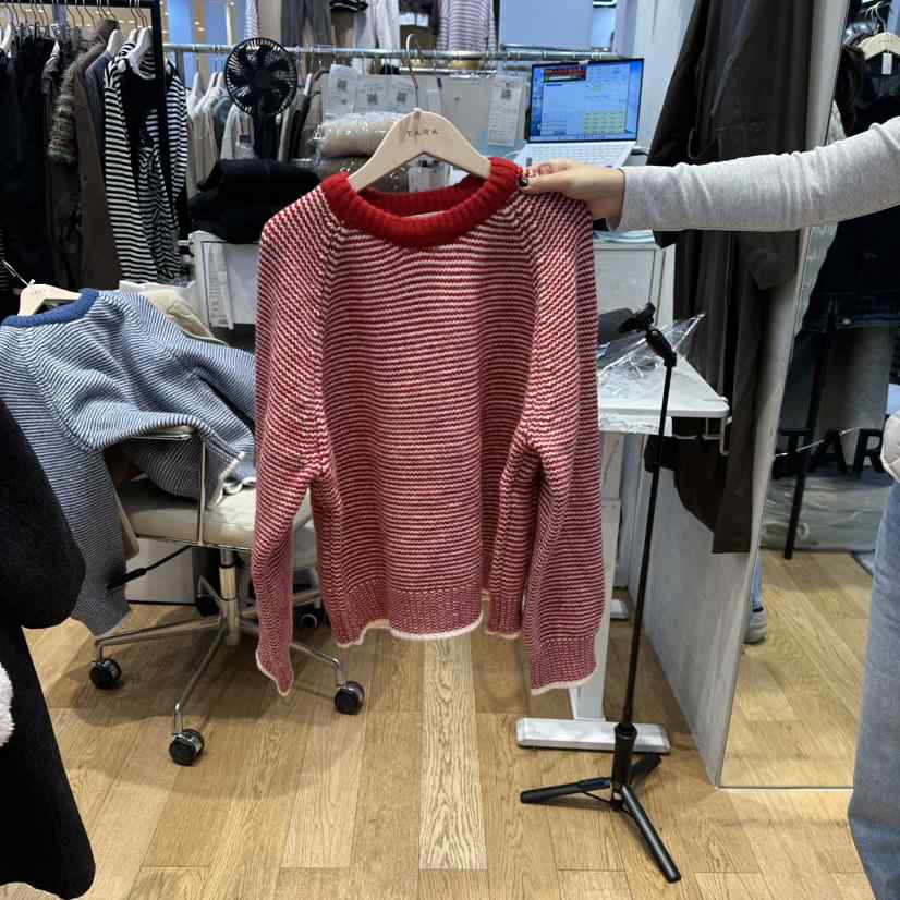 TARA東大門㊣代購女士新品25秋冬熱賣職業時尚人氣推薦毛衣TARA毛衣