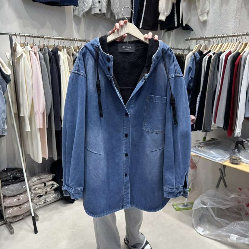 HOT PLACE東大門㊣直郵女士新款時尚人氣推薦熱賣夾克連帽衫HOT PLACE_ISSUE/DREAM GIRIS夾克