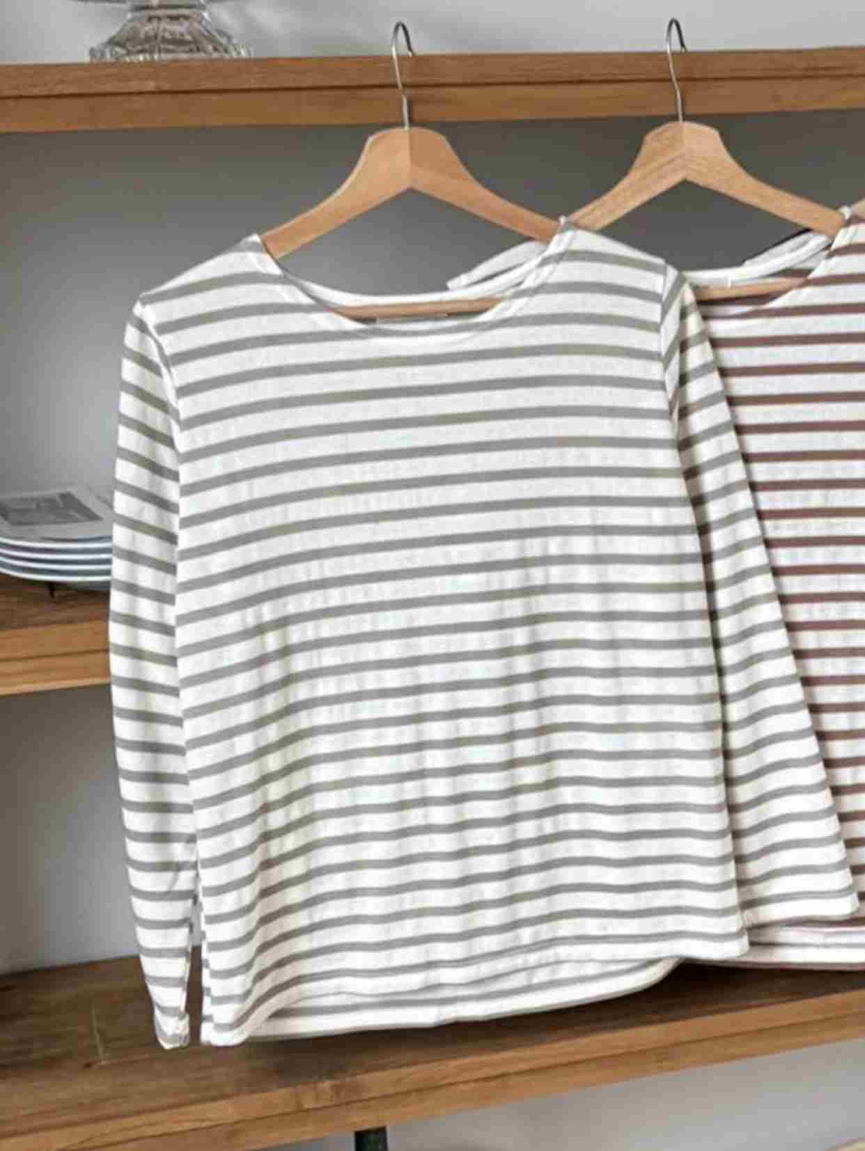 DOT BASIC東大門㊣實拍女士新品時尚人氣推薦職業休閑長袖T恤DOT BASIC長袖T恤