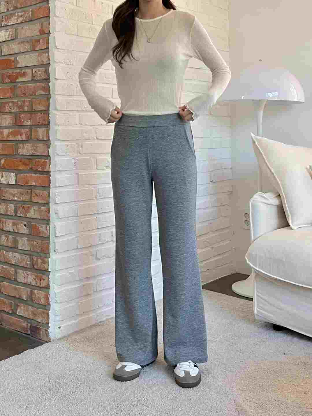 DOT BASIC韓國代購㊣女裝新款時尚人氣推薦休閑熱賣休閑褲DOT BASIC休閑褲