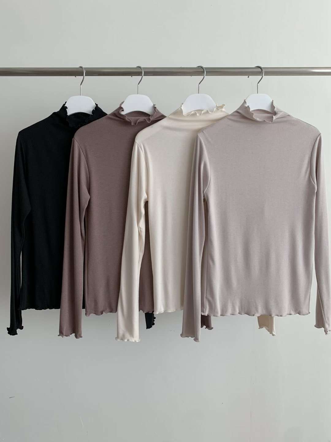 DOT BASIC韓國代購㊣女裝新款時尚熱賣休閑職業人氣長袖T恤DOT BASIC長袖T恤