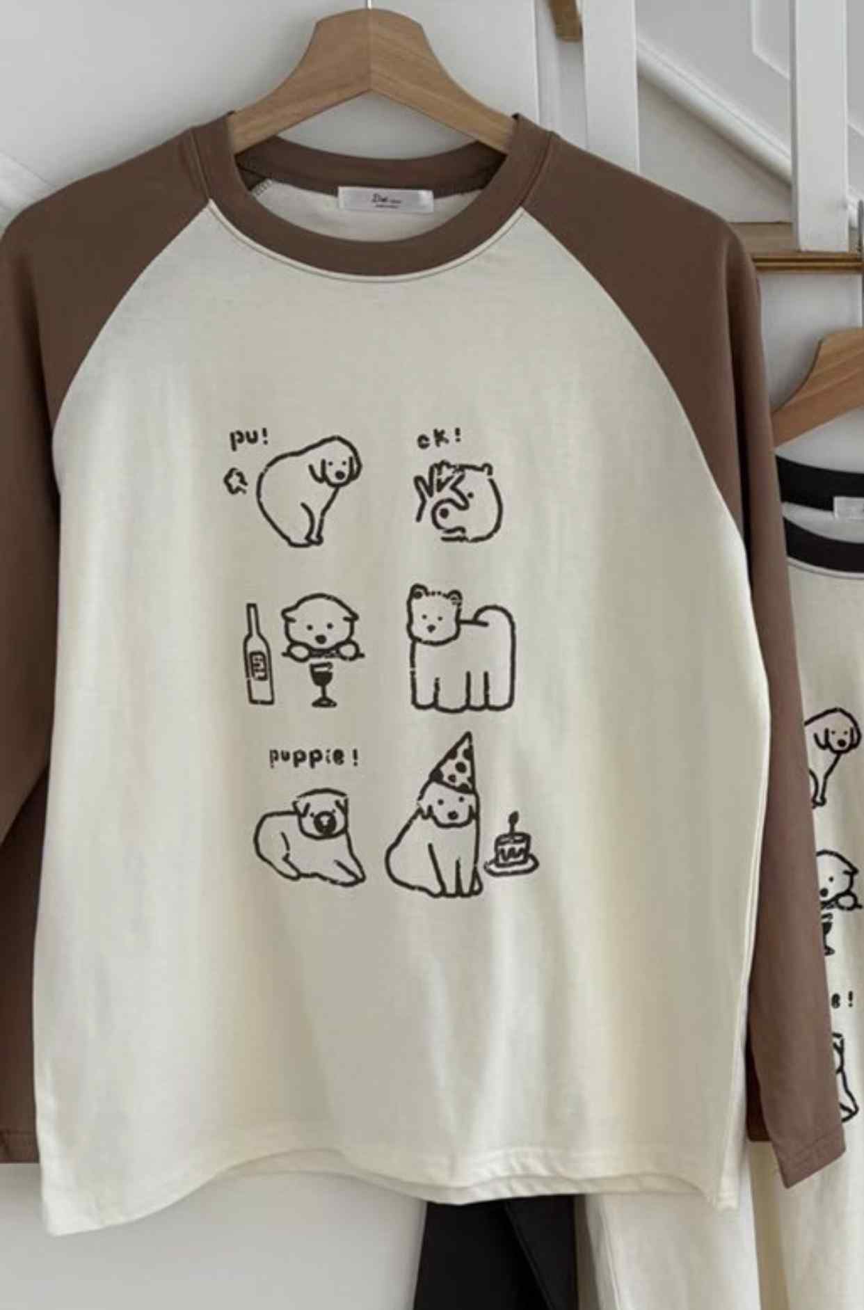 DOT BASIC韓國直郵㊣女裝新款職業休閑熱賣推薦25秋冬長袖T恤DOT BASIC長袖T恤