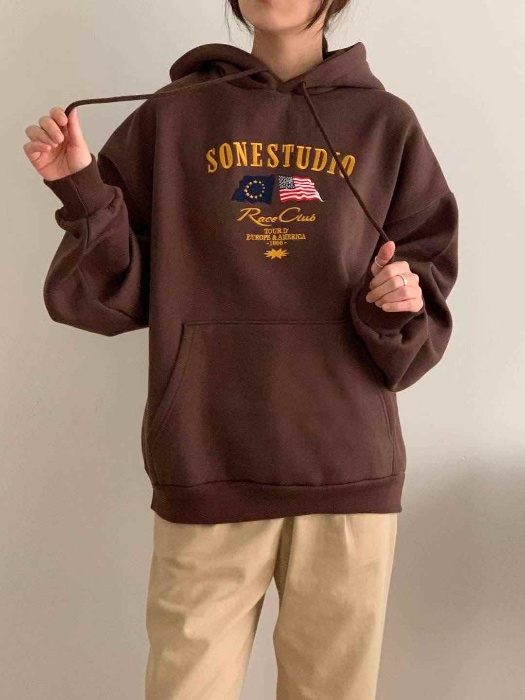 FIRST MOON東大門㊣直郵女士新品熱賣時尚休閑職業推薦衛衣FIRST MOON衛衣