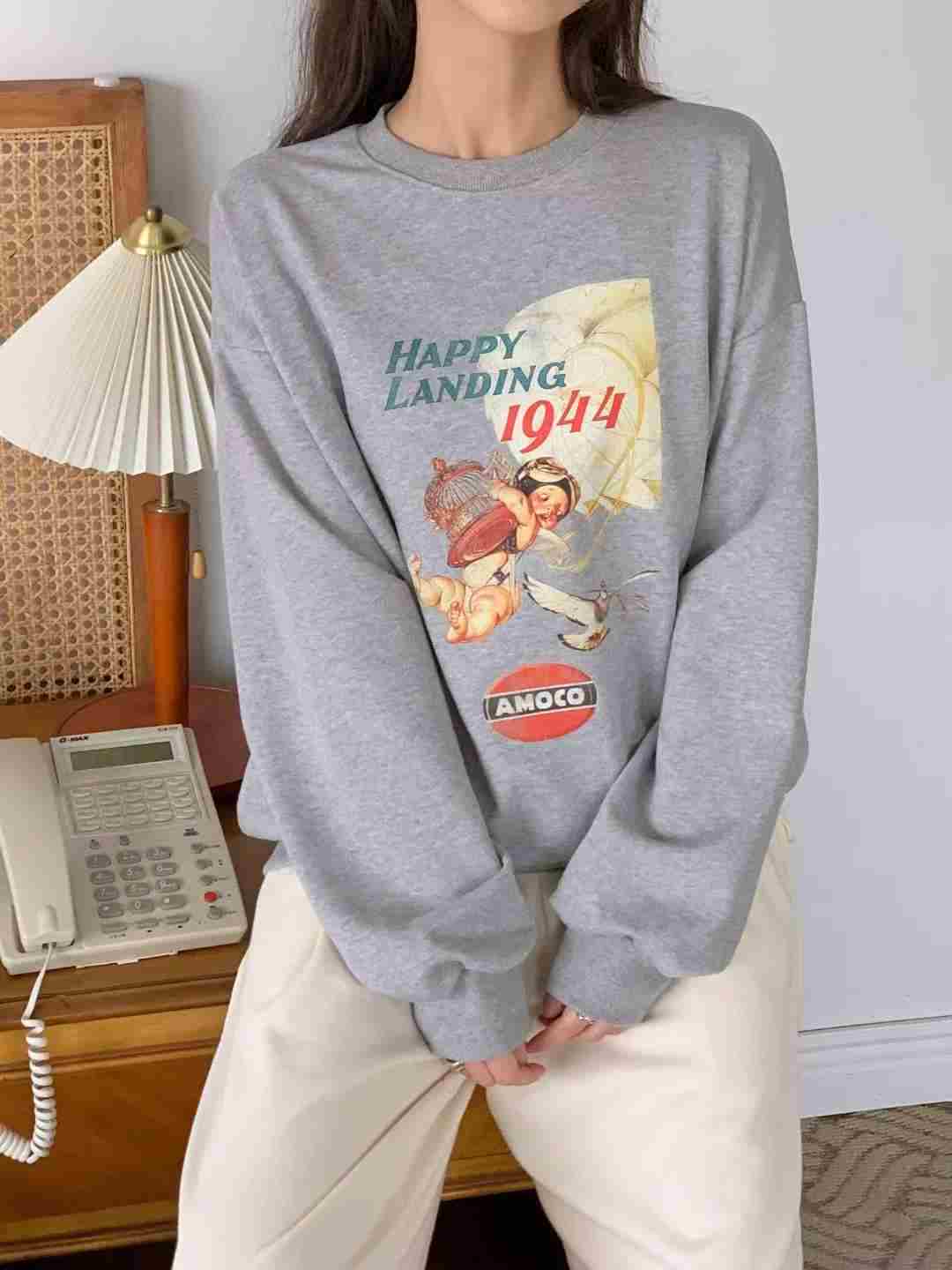 FIRST MOON東大門㊣直郵女士新品人氣時尚熱賣休閑職業衛衣FIRST MOON衛衣