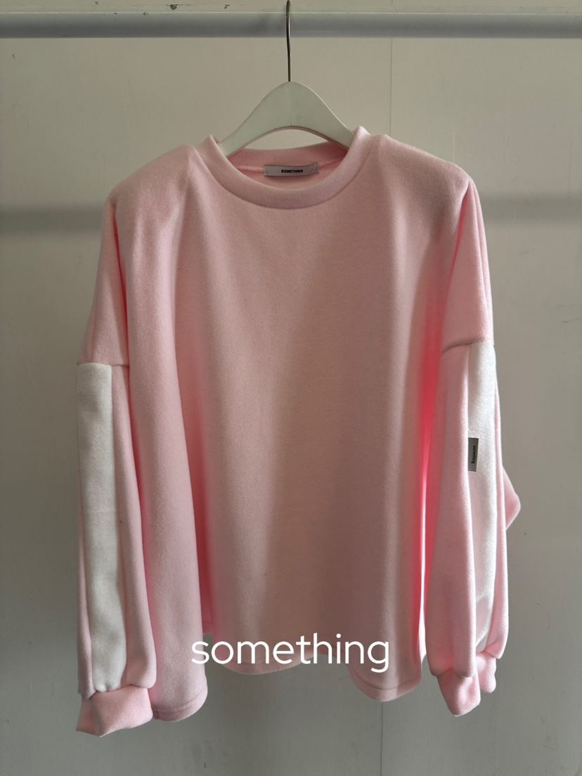 SOMETHING-L/FANCY韓國直郵㊣女士新款人氣真品休閑時尚衛衣SOMETHING-L/FANCY衛衣