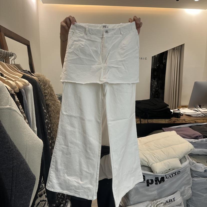 FRIC韓國代購㊣女士新品時尚熱賣真品休閑人氣推薦25秋冬裙褲棉FRIC裙褲