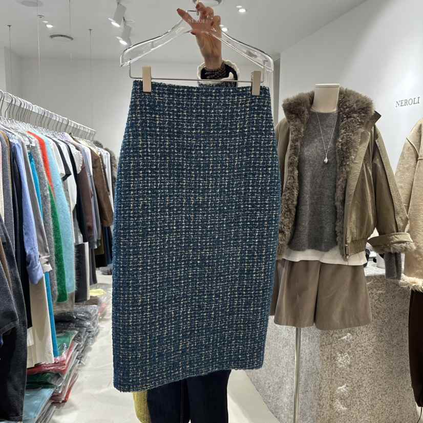 NEROLI 36韓國代購㊣女裝新款職業推薦時尚人氣真品25秋冬長裙NEROLI 36長裙