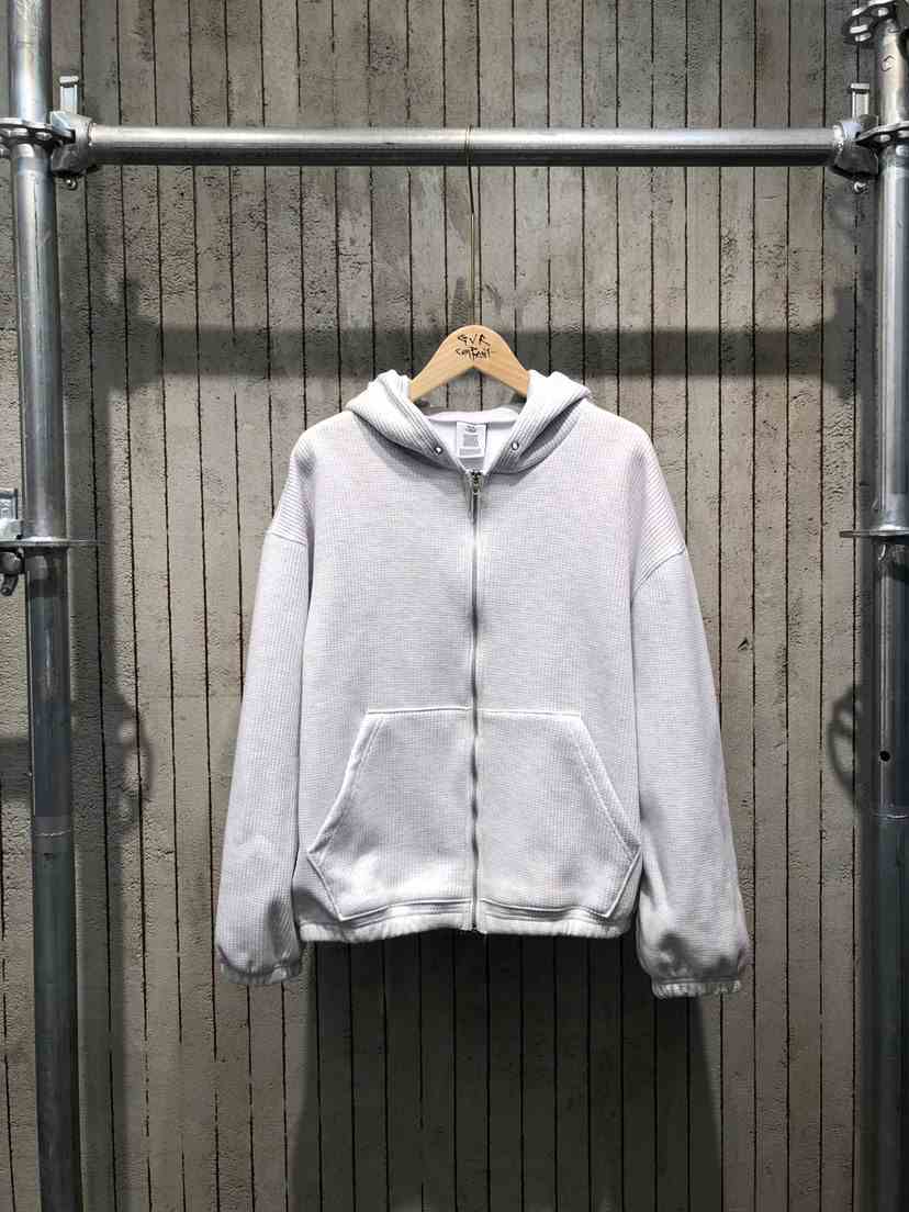 RAWOO韓國直郵㊣女士新品真品人氣熱賣夾克連帽拉鏈衫華夫格GVR-RAWOO夾克