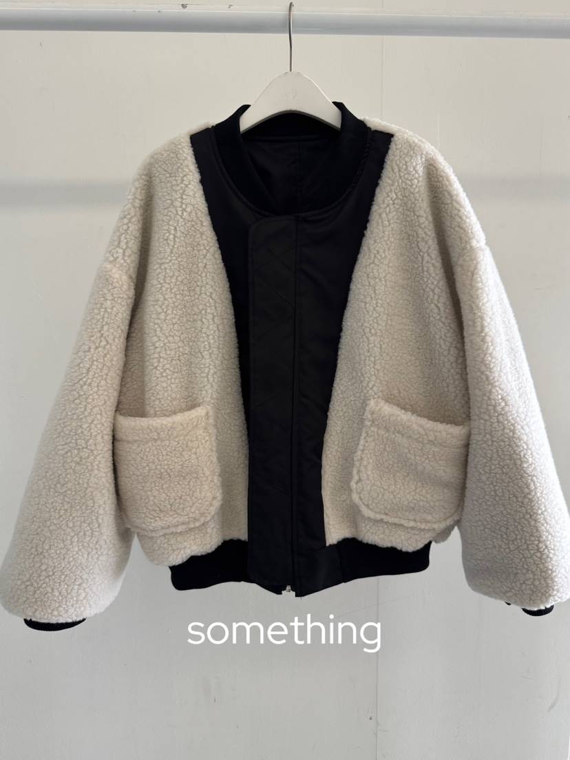 SOMETHING-L/FANCY韓國代購㊣女裝新品職業25秋冬熱賣夾克SOMETHING-L/FANCY夾克