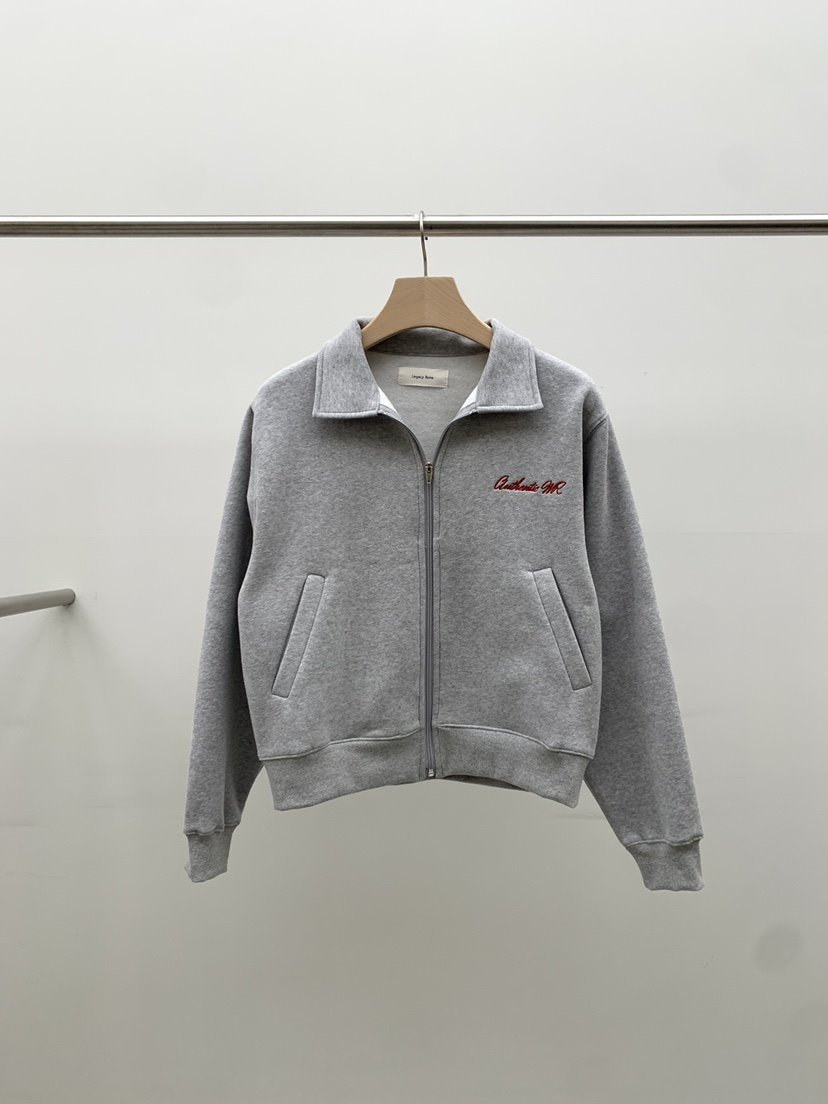 LEGACY BONE韓國代購㊣女裝新款職業熱賣25秋冬衛衣拉鏈加絨LEGACY BONE衛衣