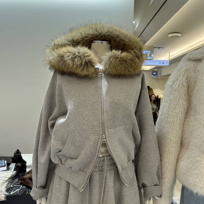 BAGUETTE-P東大門㊣直郵女裝新品休閑熱賣人氣夾克加絨拉鏈BAGUETTE-P夾克