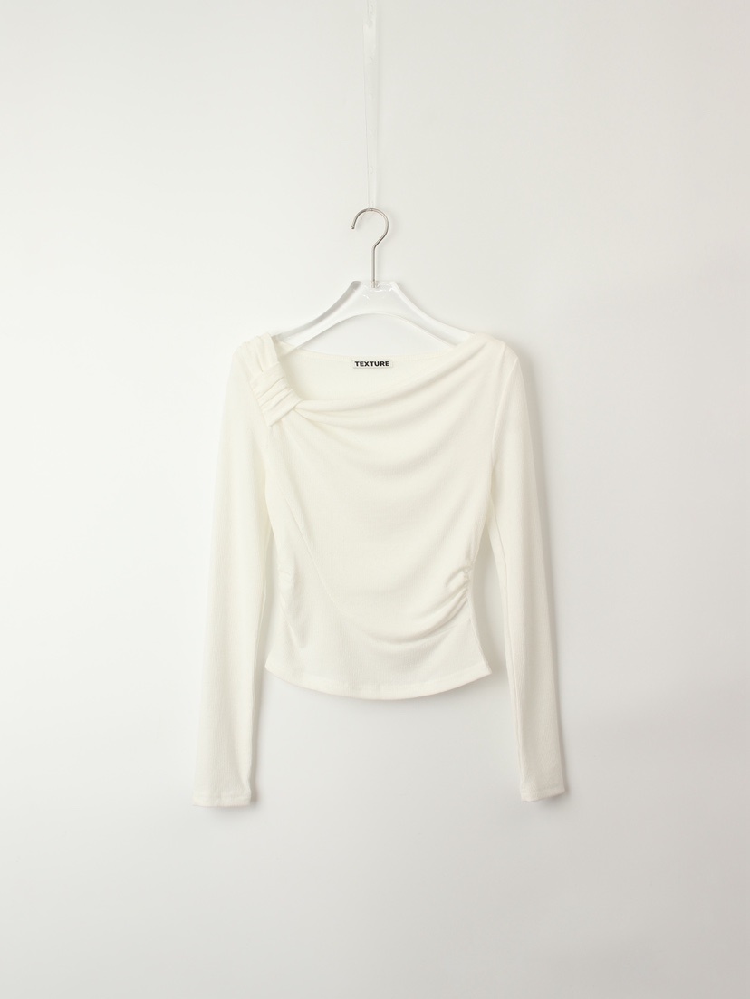 TEXTURE東大門㊣直郵女裝新款熱賣時尚推薦人氣休閑長袖T恤TEXTURE長袖T恤