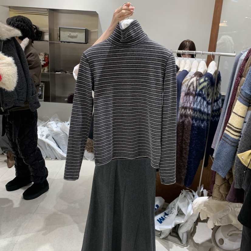 TEMPTING東大門㊣實拍女裝新款推薦休閑熱賣時尚真品長袖T恤TEMPTING長袖T恤