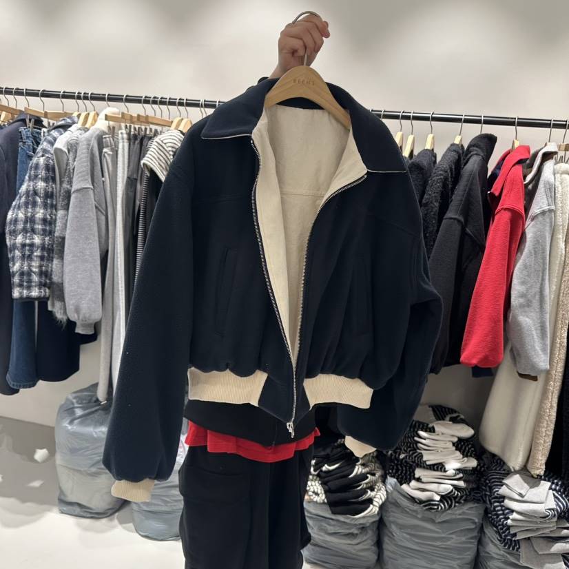 BEENS東大門㊣代購女裝新品職業休閑熱賣人氣時尚夾克里外穿BEENS夾克