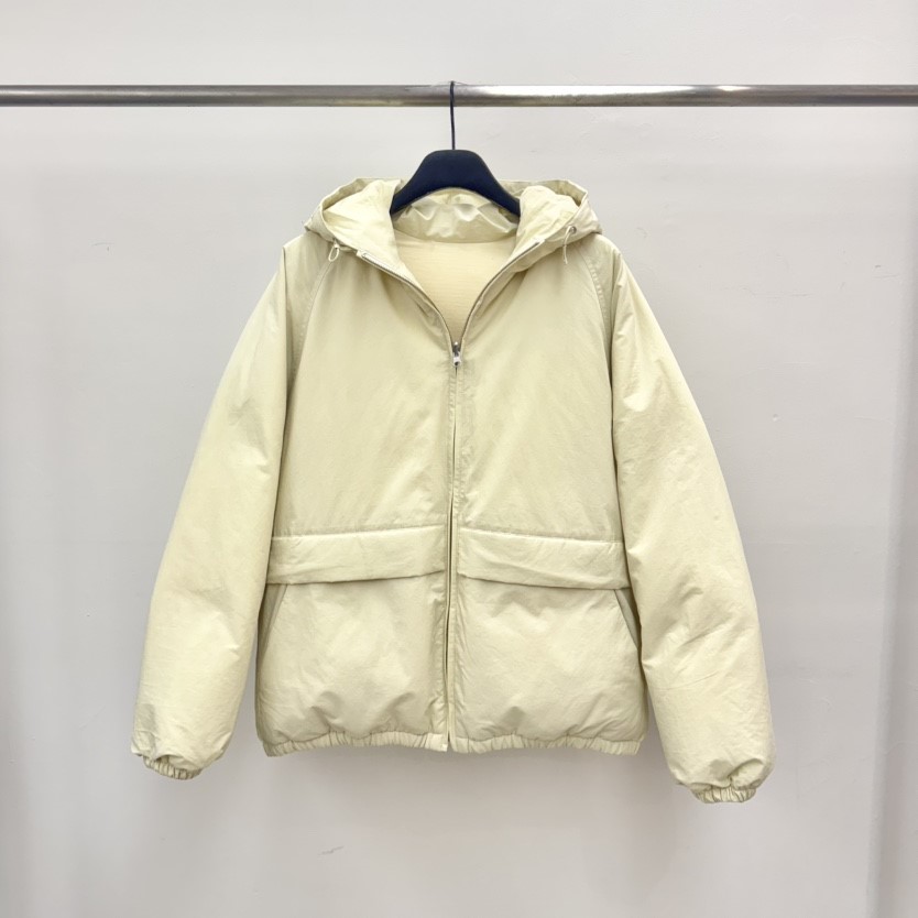 RIVER韓國直郵㊣女裝新品時尚熱賣職業休閑短款羽絨服里外穿絨WATER/RIVER短款羽絨服