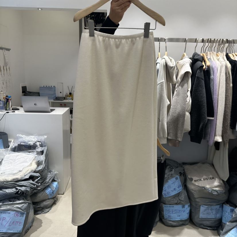 RICH SISTER韓國代購㊣女士新款休閑人氣職業真品推薦長裙RICH SISTER長裙