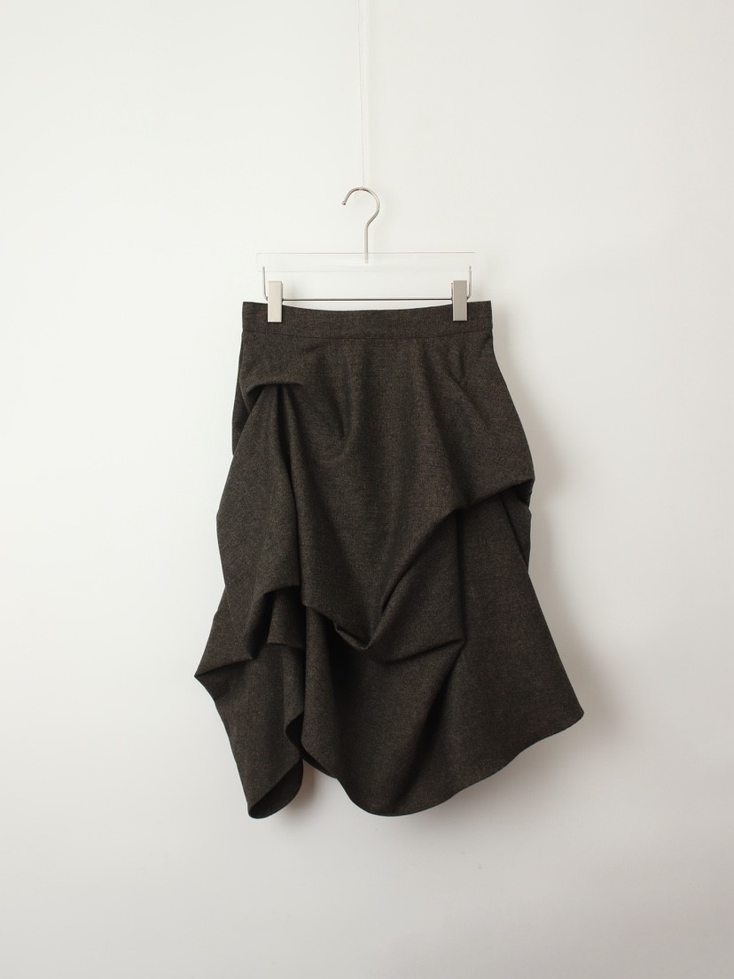 TEXTURE東大門㊣實拍女裝新款推薦真品時尚休閑半身裙中短裙TEXTURE半身裙/中短裙