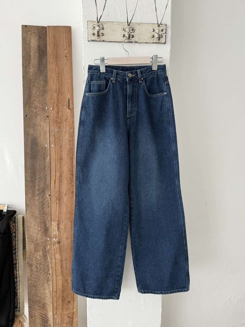 EOMPIT東大門㊣代購女裝新款真品職業休閑人氣25秋冬牛仔褲EOMPIT牛仔褲