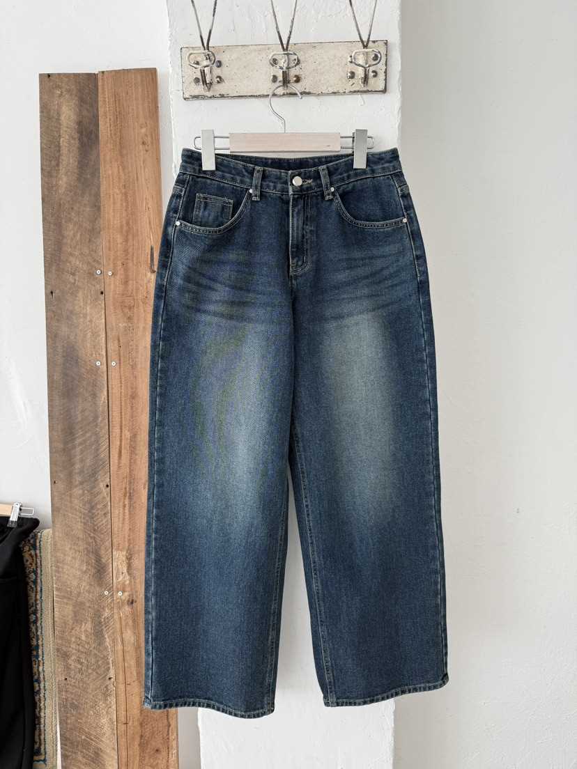 EOMPIT東大門㊣直郵女士新品推薦休閑時尚人氣25秋冬牛仔褲EOMPIT牛仔褲