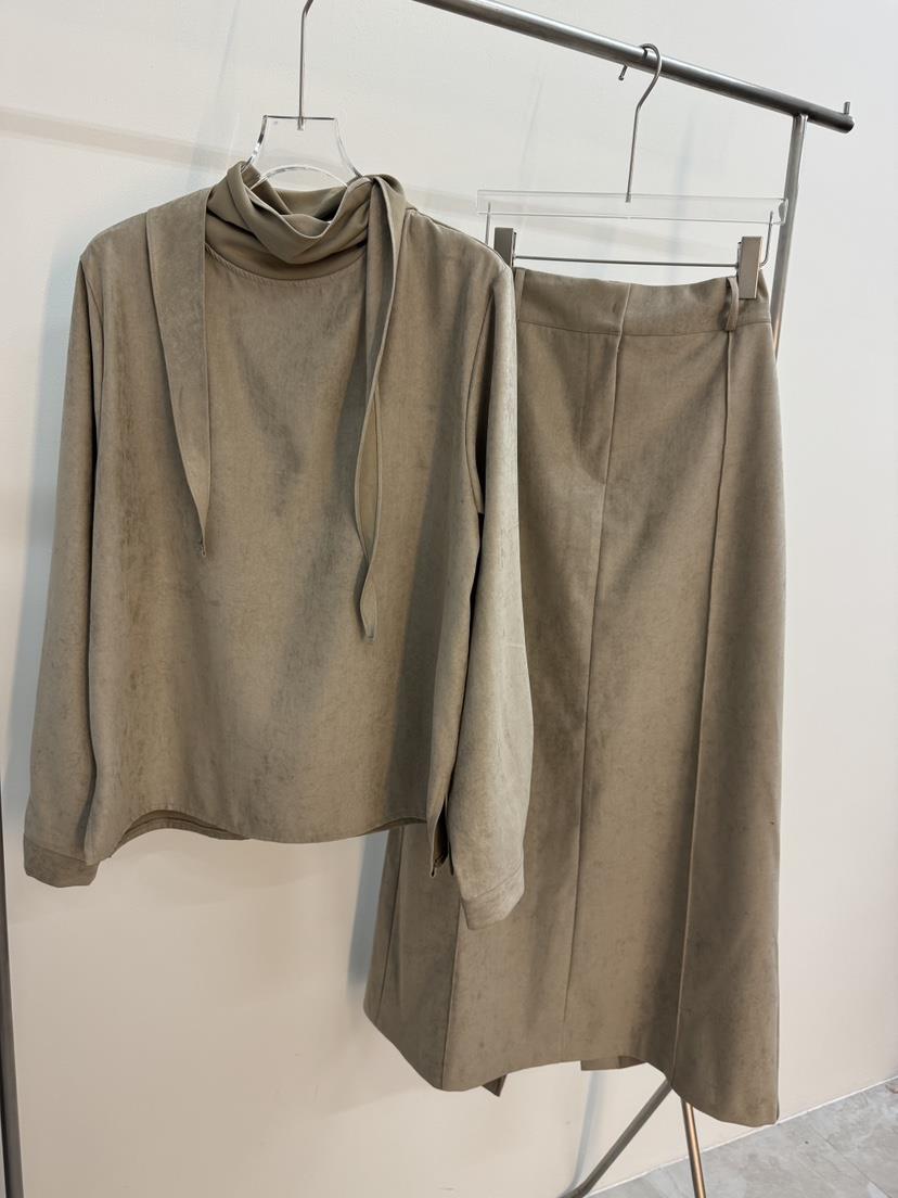 UNA/THE MAY東大門㊣直郵女裝新品真品人氣套裝絨面革套裝THEMAY/UNA套裝