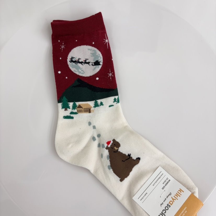 CACTUS-Q東大門㊣實拍女士新品25秋冬熱賣時尚職業休閑襪子CACTUS十雙起/可混搭襪子