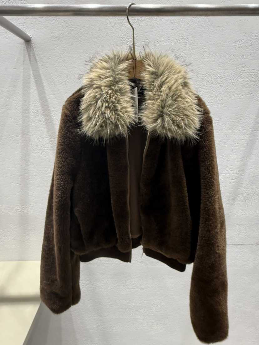 JIMMY東大門㊣實拍女士新品時尚推薦休閑人氣熱賣夾克泰迪熊JIMMY/REMAKE夾克