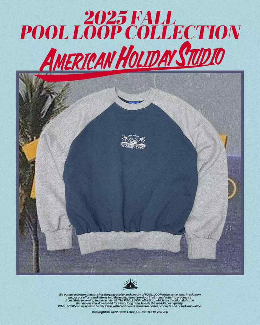 POOL LOOP東大門㊣實拍女裝新品時尚推薦職業熱賣休閑衛衣POOL LOOP衛衣