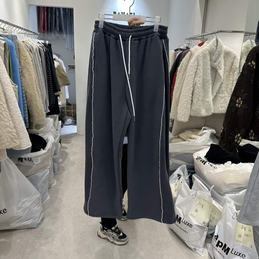 BAHATI韓國直郵㊣女裝新款人氣熱賣真品休閑職業休閑褲加絨BAHATI休閑褲