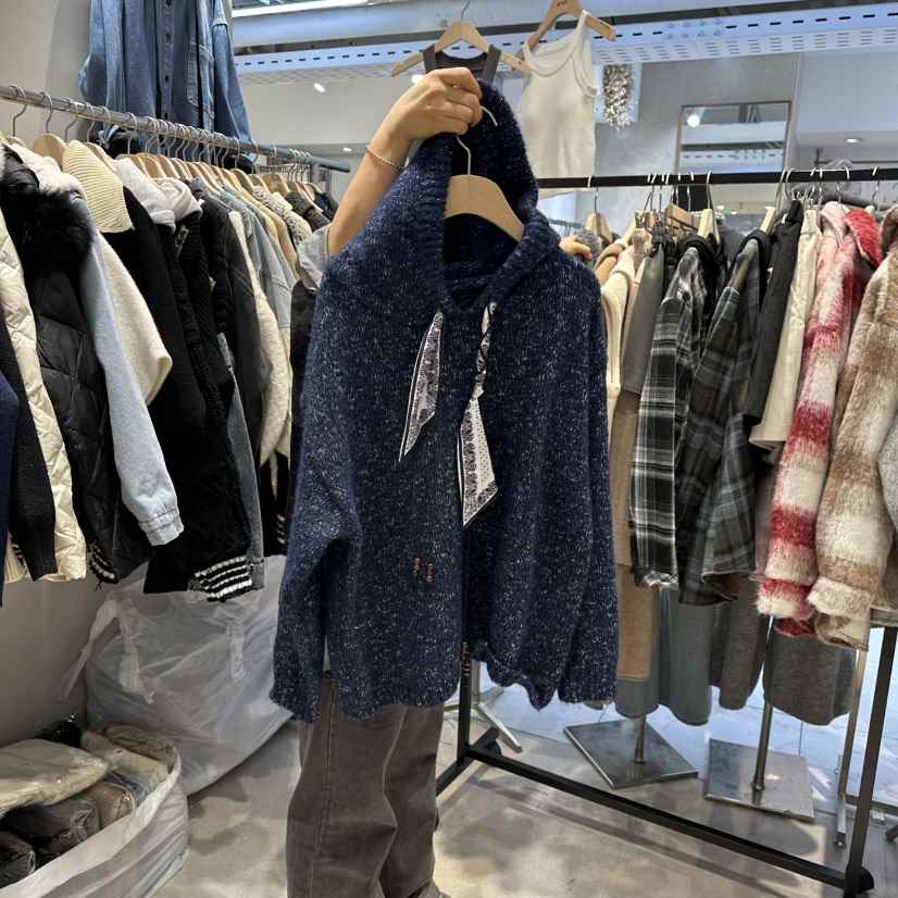 DREAM GIRIS東大門㊣直郵女士新品時尚真品熱賣針織衫圍巾DREAM GIRIS/HOT PLACE_ISSUE針織衫