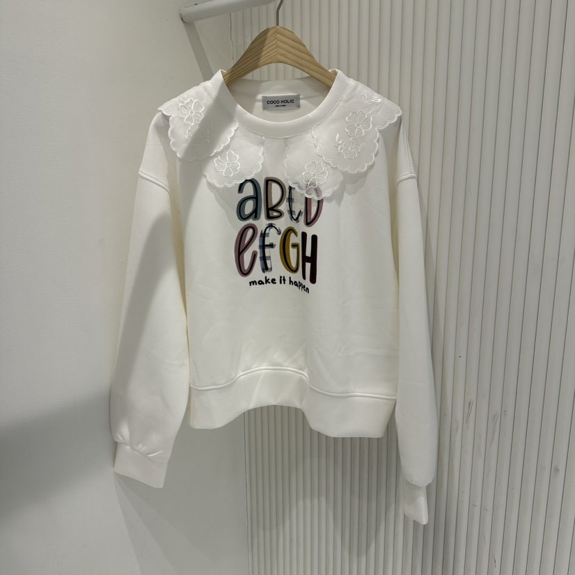 COCO HOLIC東大門㊣代購女士新品25秋冬人氣真品熱賣職業衛衣COCO HOLIC衛衣