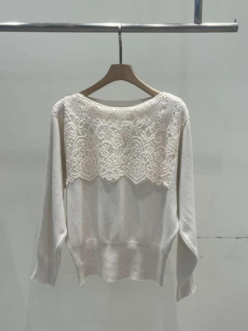 BLUE RIBBON韓國直郵㊣女士新品人氣職業熱賣針織衫奶油色BLUE RIBBON針織衫