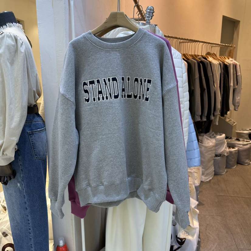 AND FLOYD東大門㊣實拍女裝新款休閑真品職業熱賣衛衣加絨stunning and Floyd衛衣