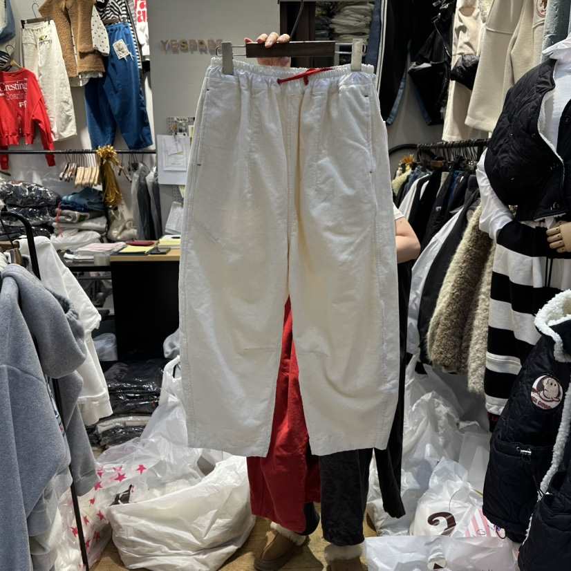 YESFREE東大門㊣直郵女士新款熱賣休閑推薦休閑褲燈芯絨加絨YESFREE休閑褲