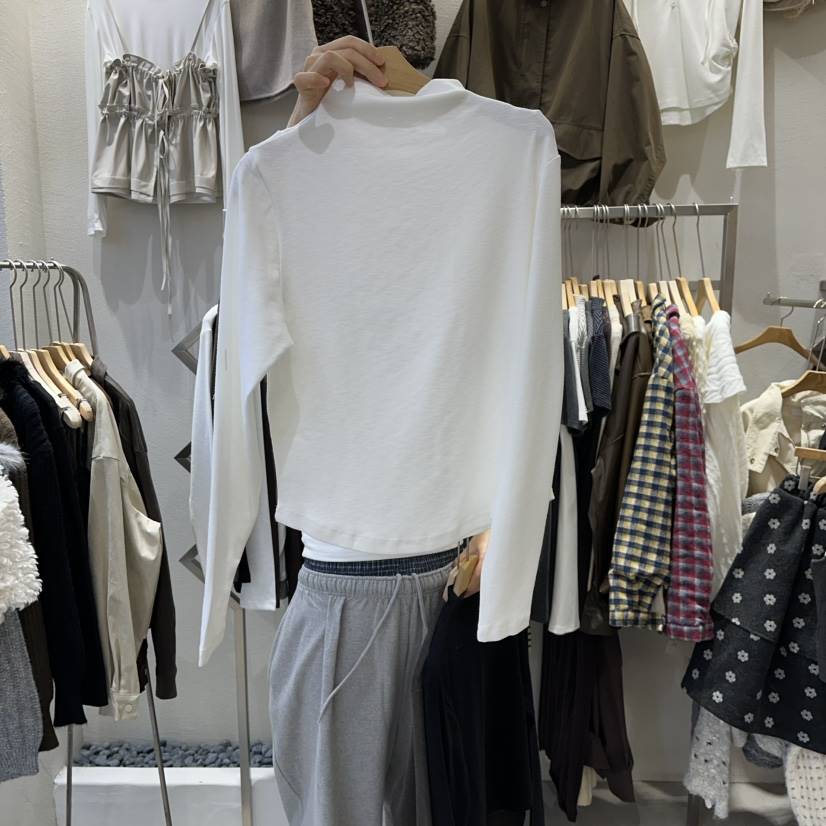 HIPTIQUE韓國直郵㊣女裝新款推薦熱賣休閑人氣25秋冬長袖T恤HIPTIQUE長袖T恤