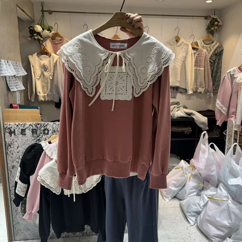 HERO東大門㊣實拍女裝新品人氣時尚真品推薦25秋冬熱賣長袖T恤HERO長袖T恤