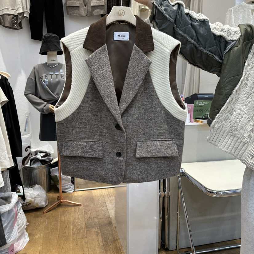 THE MOST-Q東大門㊣代購女士新品熱賣人氣真品時尚推薦馬甲THE MOST馬甲