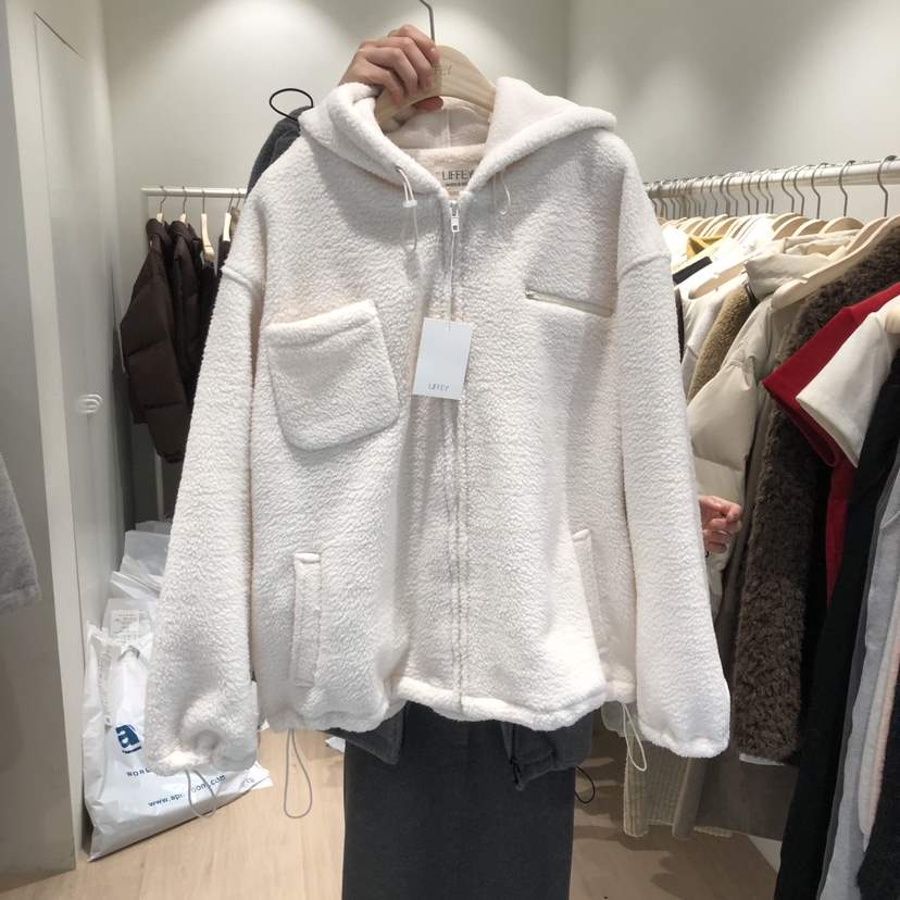 LIFFEY東大門㊣代購女士新品人氣熱賣時尚真品職業夾克抓絨LIFFEY夾克